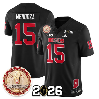Indiana Hoosiers Vapor Limited Football Jersey V4 - 2025 National Champions - All Stitched