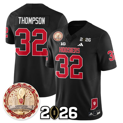 Indiana Hoosiers Vapor Limited Football Jersey V4 - 2025 National Champions - All Stitched
