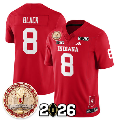Indiana Hoosiers Vapor Limited Football Jersey V4 - 2025 National Champions - All Stitched