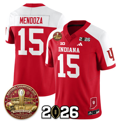 Indiana Hoosiers Vapor Limited Football Jersey V5 - 2025 National Champions - All Stitched