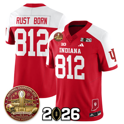 Indiana Hoosiers Vapor Limited Football Jersey V5 - 2025 National Champions - All Stitched