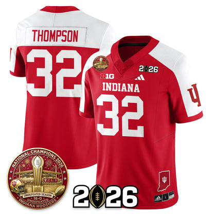 Indiana Hoosiers Vapor Limited Football Jersey V5 - 2025 National Champions - All Stitched