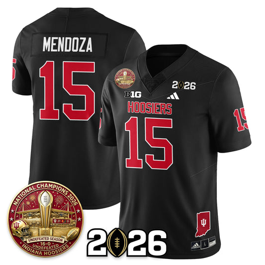 Indiana Hoosiers Vapor Limited Football Jersey V5 - 2025 National Champions - All Stitched