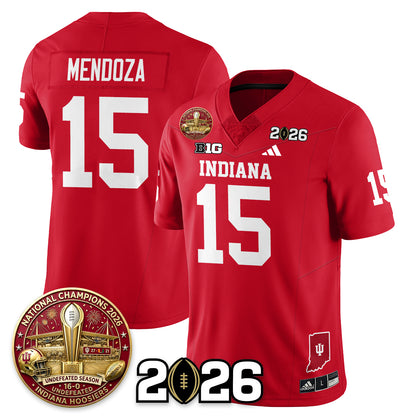 Indiana Hoosiers Vapor Limited Football Jersey V5 - 2025 National Champions - All Stitched