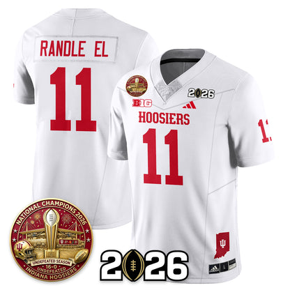 Indiana Hoosiers Vapor Limited Football Jersey V5 - 2025 National Champions - All Stitched