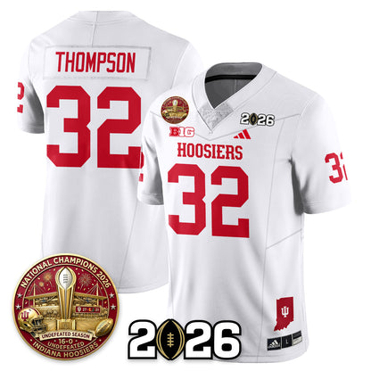 Indiana Hoosiers Vapor Limited Football Jersey V5 - 2025 National Champions - All Stitched