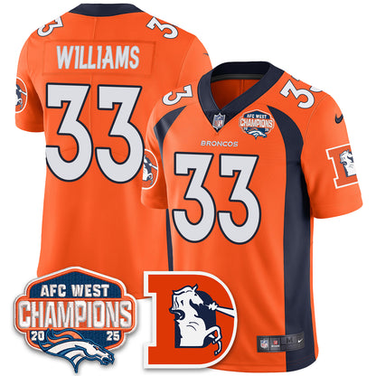 DEN Mitchell & Ness Vapor Limited Jersey - All Stitched