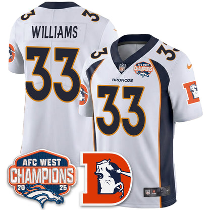 DEN Mitchell & Ness Vapor Limited Jersey - All Stitched
