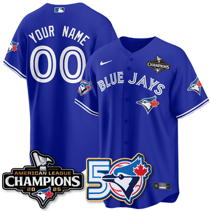 Custom TOR 2025 American League Champions Vapor Limited Jersey - 50th Season - All Stitched