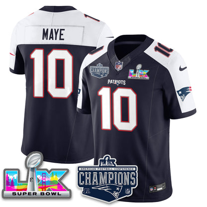 NE 2025 AFC Champions Vapor Limited Jersey - All Stitched