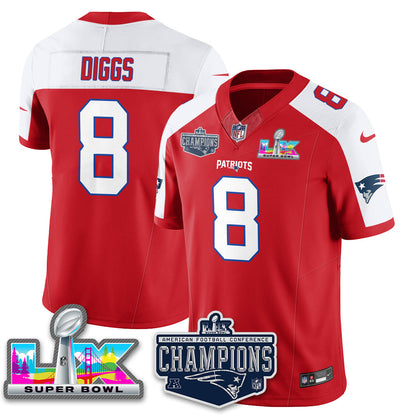 NE 2025 AFC Champions Vapor Limited Jersey - All Stitched