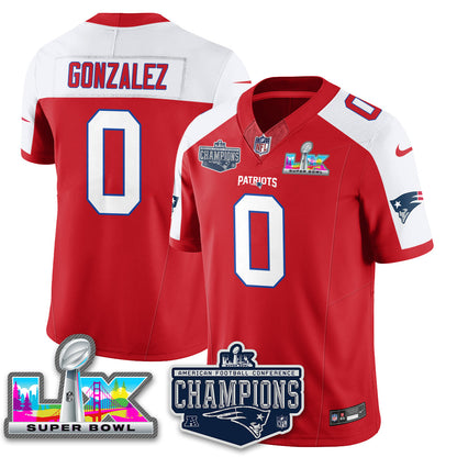 NE 2025 AFC Champions Vapor Limited Jersey - All Stitched