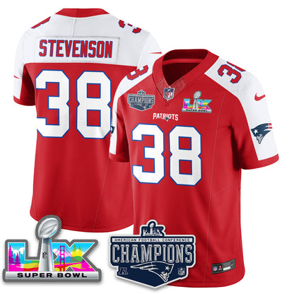 NE 2025 AFC Champions Vapor Limited Jersey - All Stitched