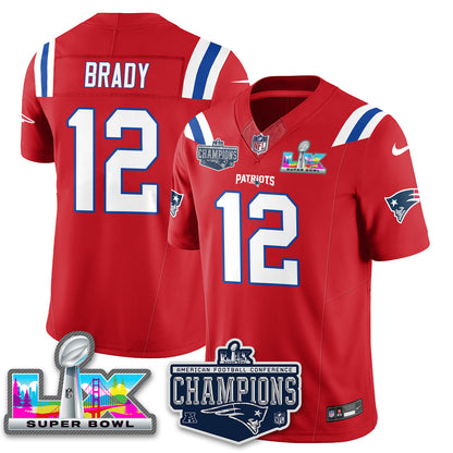 NE 2025 AFC Champions Vapor Limited Jersey - All Stitched