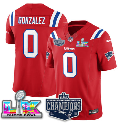 NE 2025 AFC Champions Vapor Limited Jersey - All Stitched