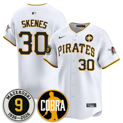 PIT Memories Vapor Limited Jersey - Bill Mazeroski Patch - All Stitched