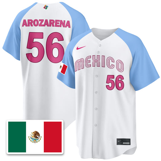 Mexico Baseball 2026 World Baseball Classic Limited Jersey - Stitched