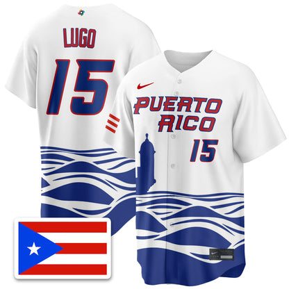 Puerto Rico Baseball 2026 World Baseball Classic Limited Jersey - All Stitched