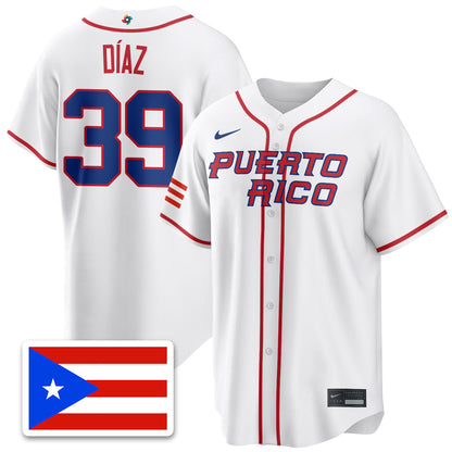 Puerto Rico Baseball 2026 World Baseball Classic Limited Jersey - All Stitched