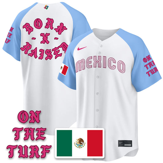 Mexico Baseball x Born x Raised 2026 World Baseball Classic Limited Jersey - Stitched