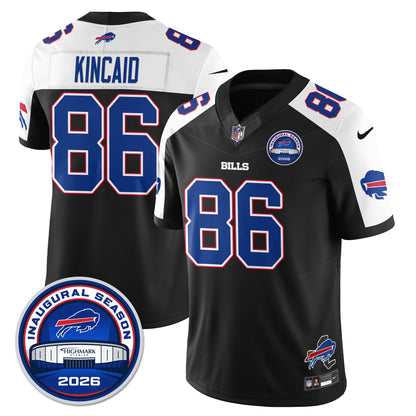 BUF 2026 Inaugural Season Patch Vapor Limited Jersey - All Stitched