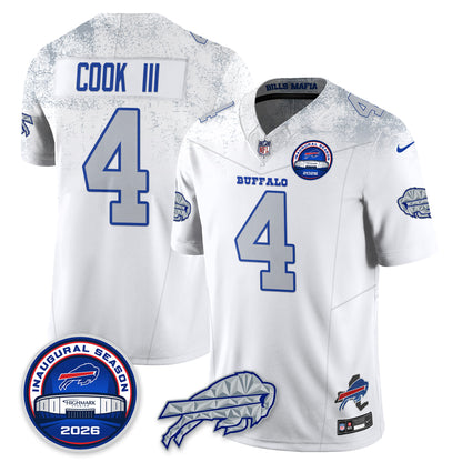 BUF 2026 Inaugural Season Patch Vapor Limited Jersey - All Stitched