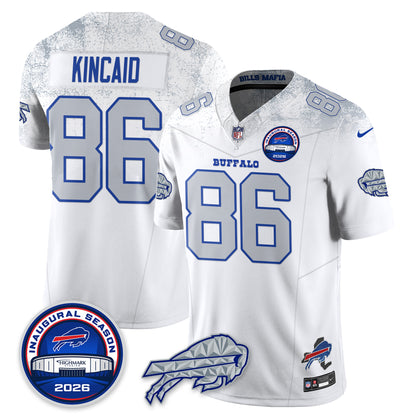 BUF 2026 Inaugural Season Patch Vapor Limited Jersey - All Stitched