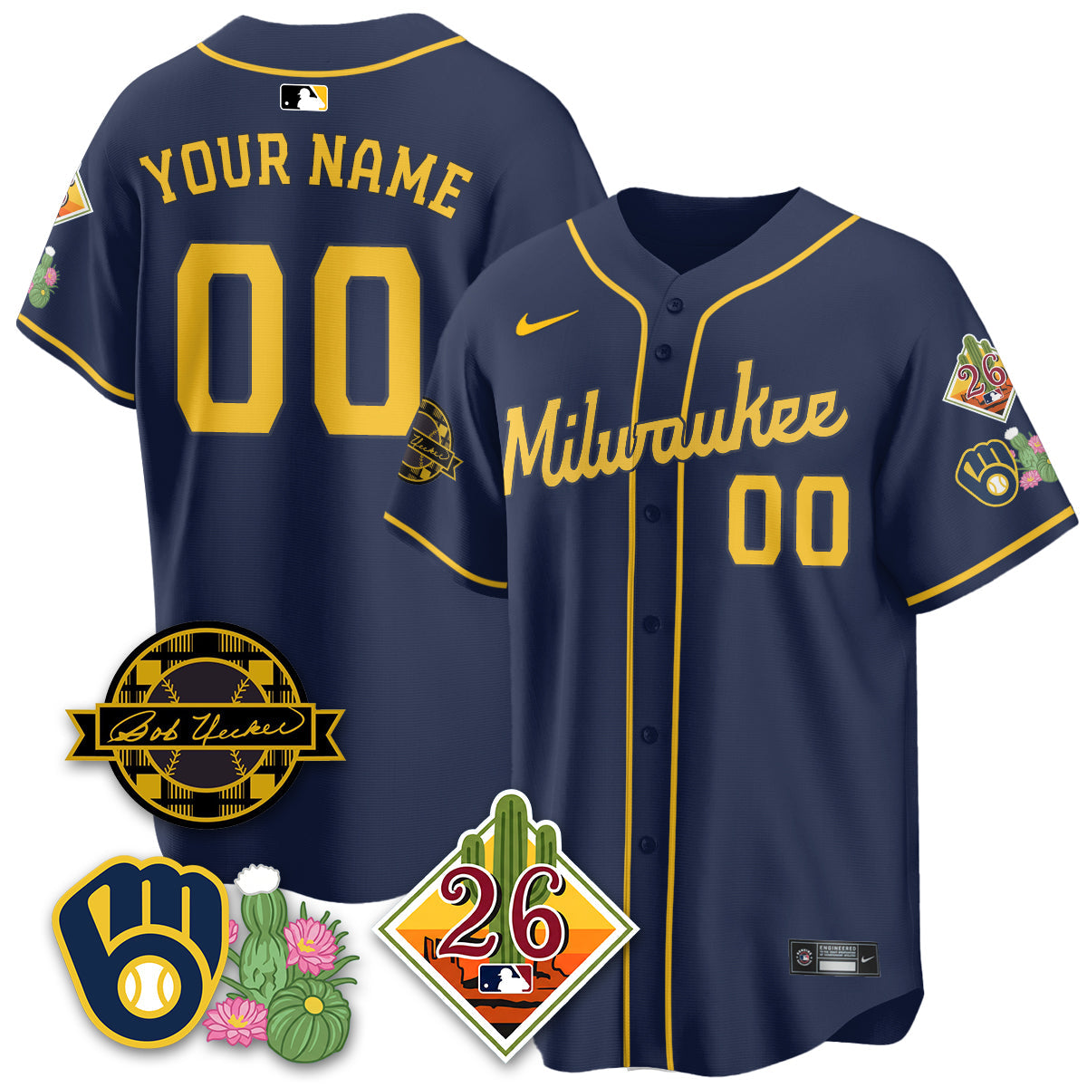 Custom MIL 2026 Spring Training Vapor Limited Jersey - All Stitched