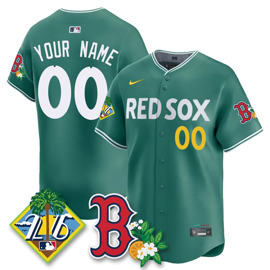 Custom BOS 2026 Spring Training Vapor Limited Jersey - Stitched