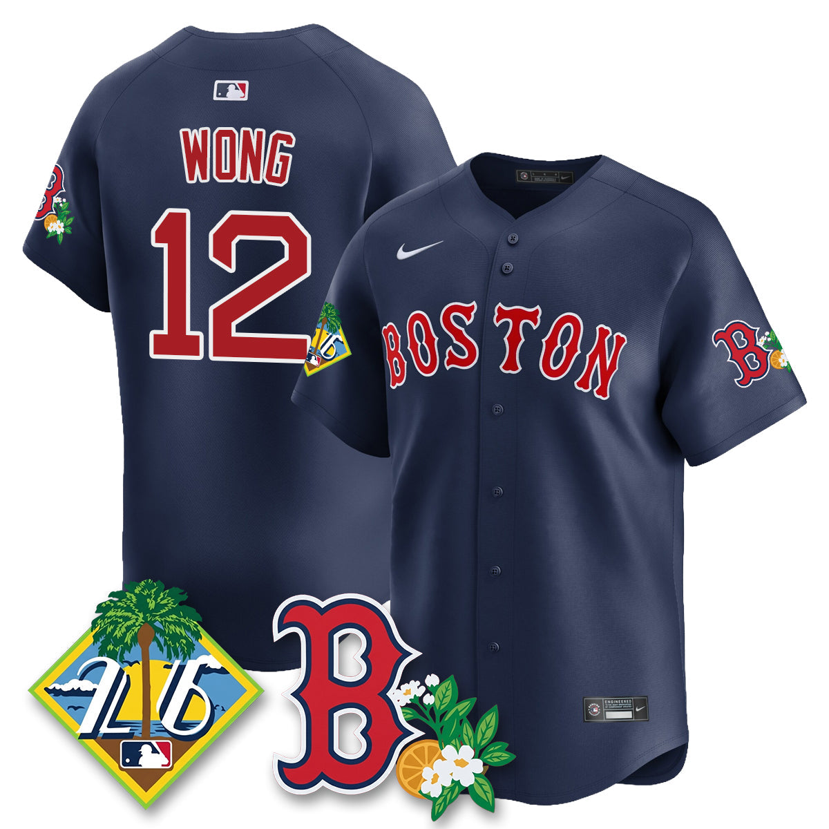 BOS 2026 Spring Training Vapor Limited Jersey - All Stitched