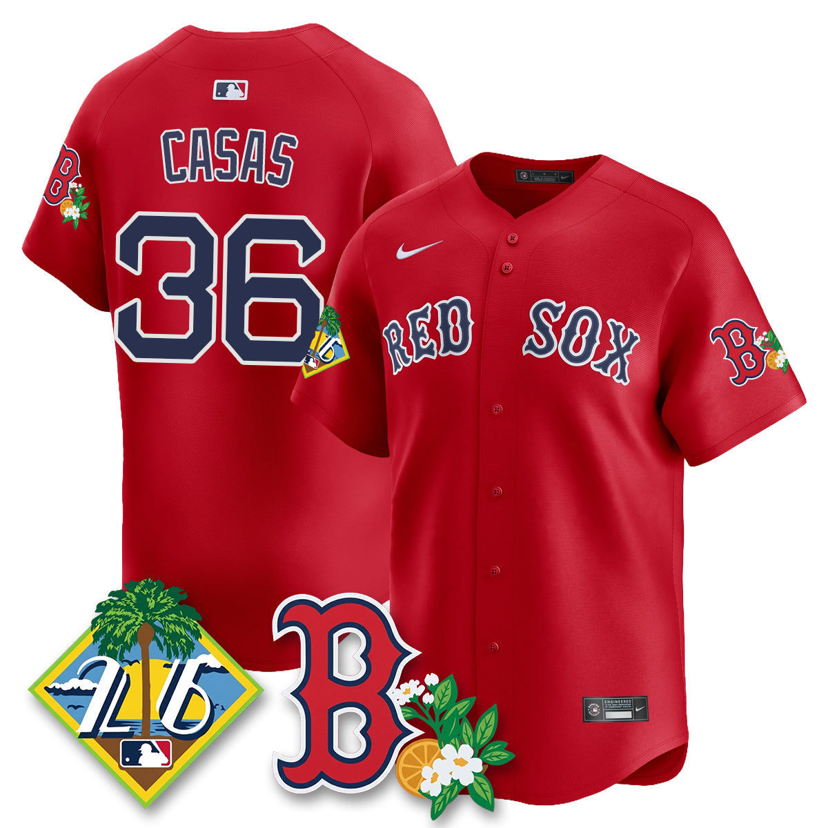 BOS 2026 Spring Training Vapor Limited Jersey - All Stitched
