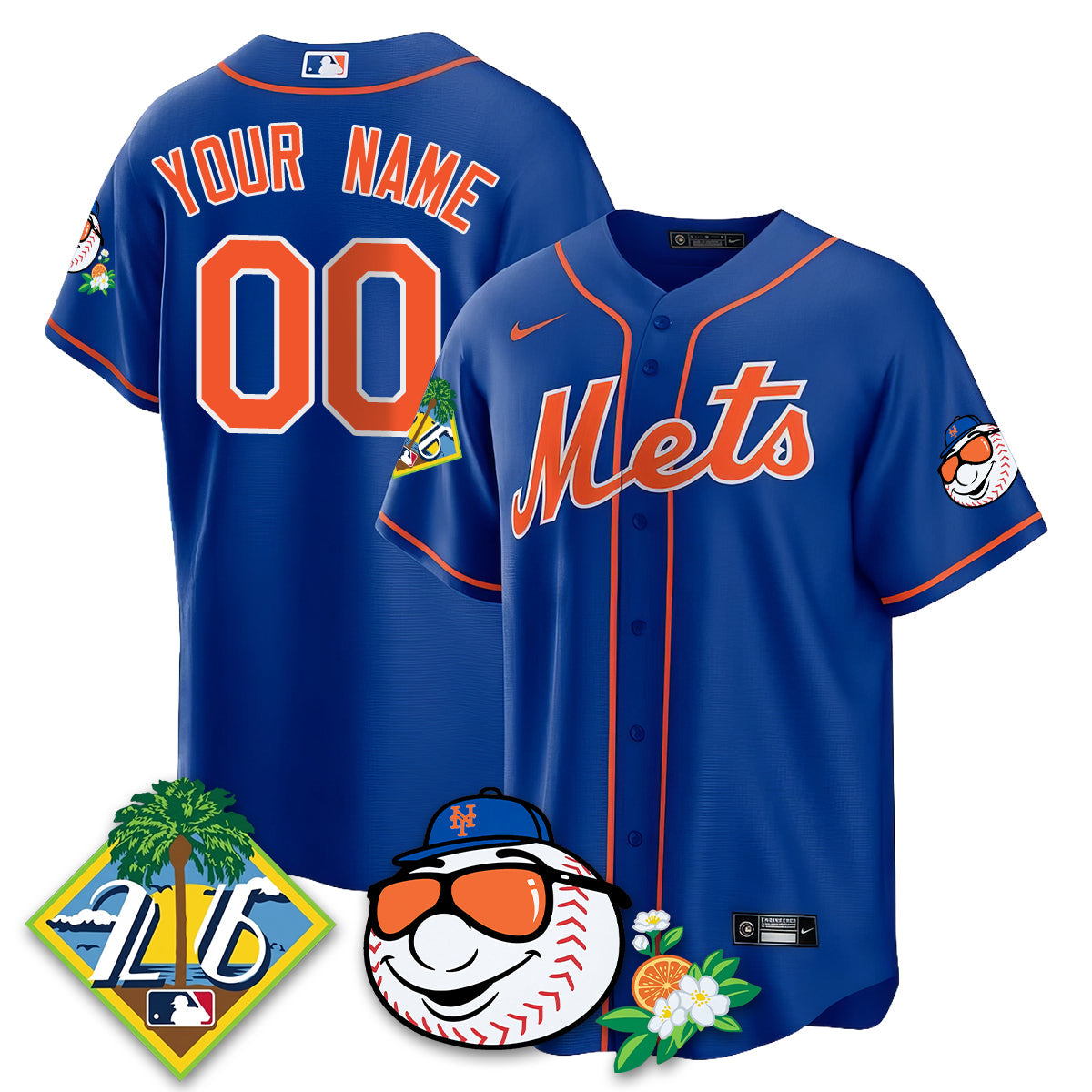 Custom NYM 2026 Spring Training Vapor Limited Jersey - All Stitched