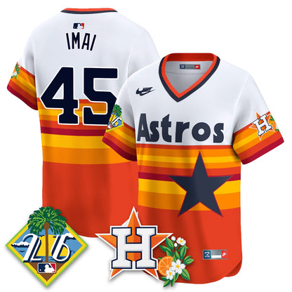 HOU 2026 Spring Training Vapor Limited Jersey - All Stitched