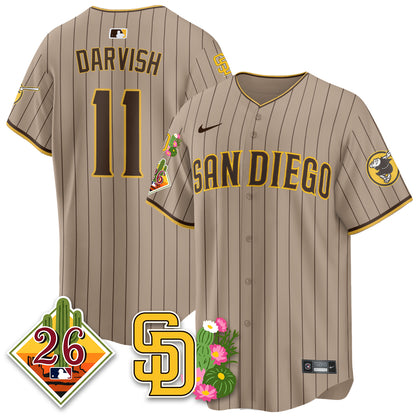 SD 2026 Spring Training Vapor Limited Jersey - All Stitched