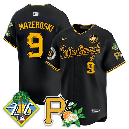PIT 2026 Spring Training Vapor Limited Jersey - Bill Mazeroski Patch - All Stitched