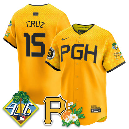 PIT 2026 Spring Training Vapor Limited Jersey - Bill Mazeroski Patch - All Stitched