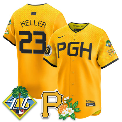 PIT 2026 Spring Training Vapor Limited Jersey - Bill Mazeroski Patch - All Stitched