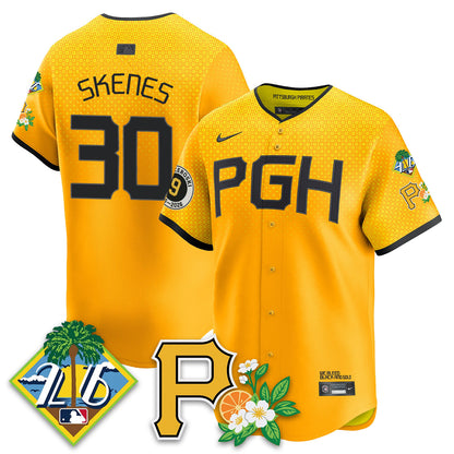 PIT 2026 Spring Training Vapor Limited Jersey - Bill Mazeroski Patch - All Stitched