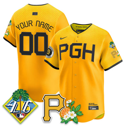 PIT 2026 Spring Training Vapor Limited Jersey - Bill Mazeroski Patch - All Stitched