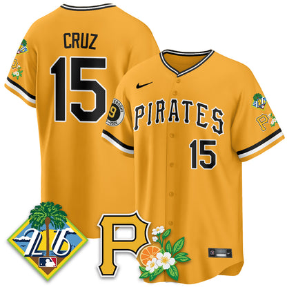 PIT 2026 Spring Training Vapor Limited Jersey - Bill Mazeroski Patch - All Stitched