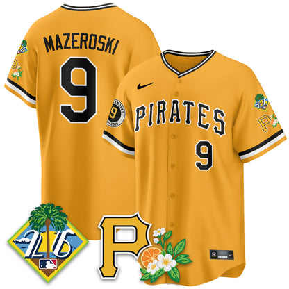 PIT 2026 Spring Training Vapor Limited Jersey - Bill Mazeroski Patch - All Stitched