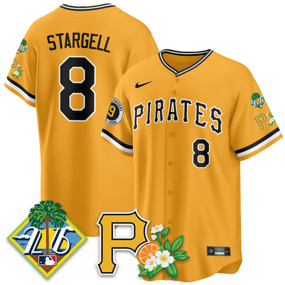 PIT 2026 Spring Training Vapor Limited Jersey - Bill Mazeroski Patch - All Stitched