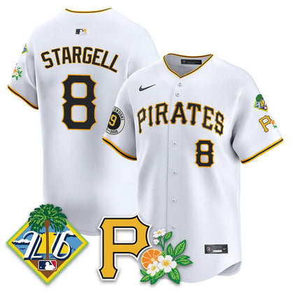 PIT 2026 Spring Training Vapor Limited Jersey - Bill Mazeroski Patch - All Stitched