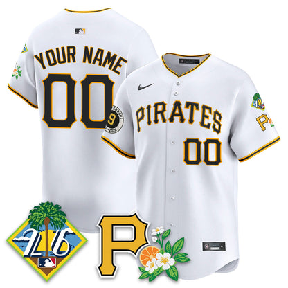 PIT 2026 Spring Training Vapor Limited Jersey - Bill Mazeroski Patch - All Stitched