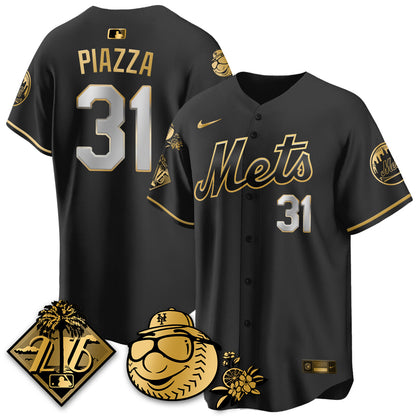 NYM 2026 Spring Training Vapor Limited Gold Jersey - All Stitched