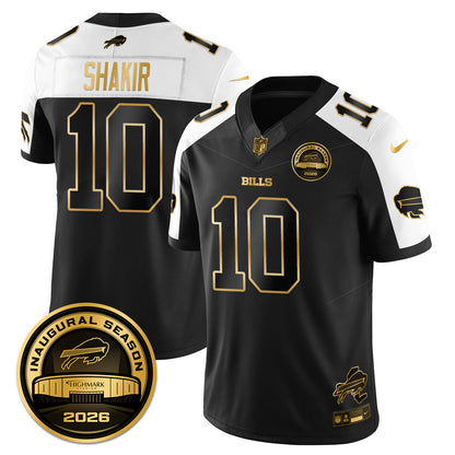 BUF 2026 Inaugural Season Patch Vapor Limited Gold Jersey - All Stitched