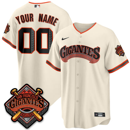 SF GIGANTES Vapor Limited Jersey - All Stitched