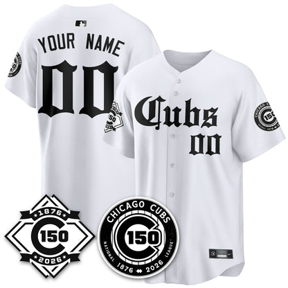 Custom CHC Gothic Vapor Limited Jersey - 150th Anniversary - All Stitched