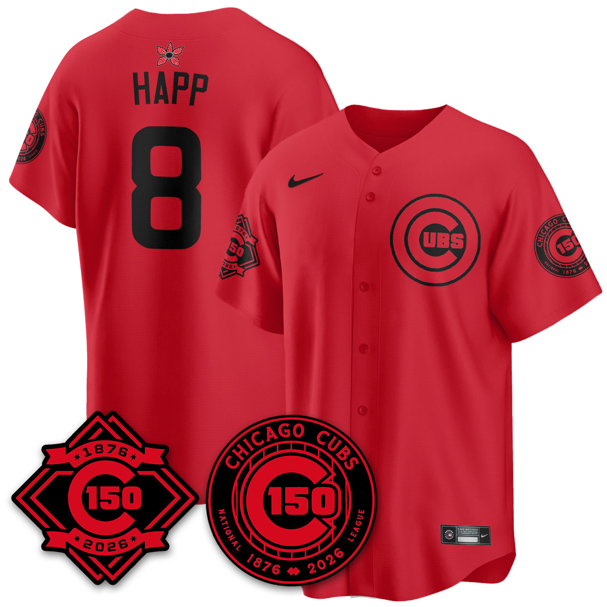 CHC Stranger Things Vapor Limited Jersey - 150th Anniversary - All Stitched