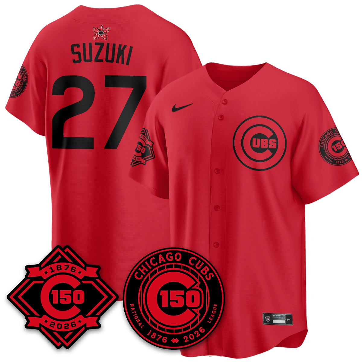 CHC Stranger Things Vapor Limited Jersey - 150th Anniversary - All Stitched